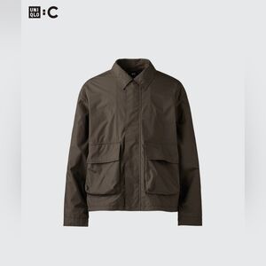 Uniqlo C Cotton Short Blouson Dark Brown Small